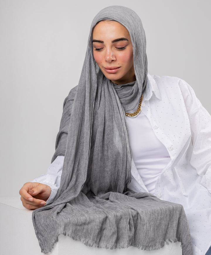 Marble Linen Scarf