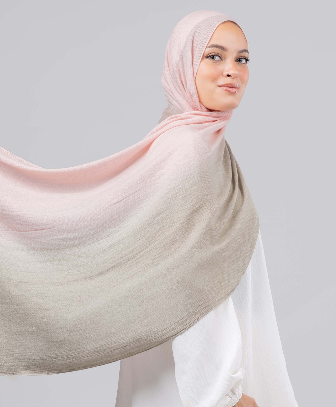 Gradient Cotton Scarf