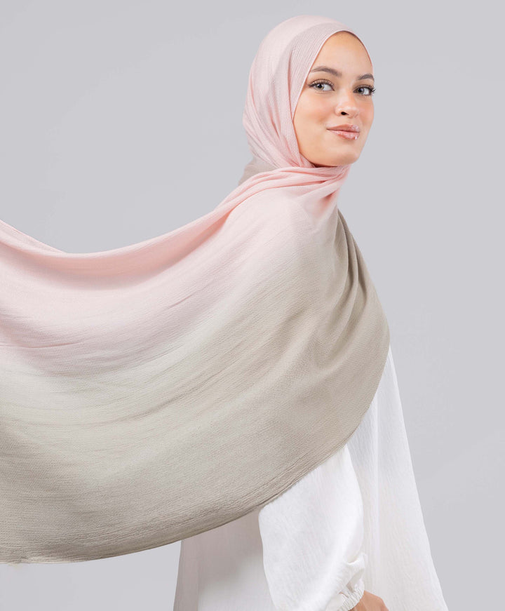 Gradient Cotton Scarf