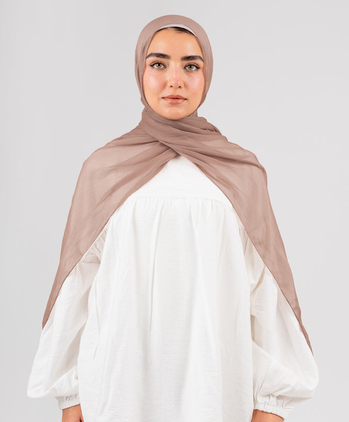 Soft Silk Crinkle Scarf