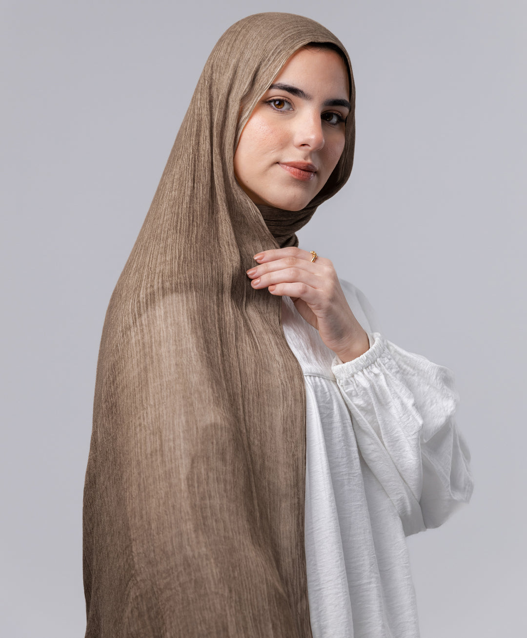 Marble Linen Scarf