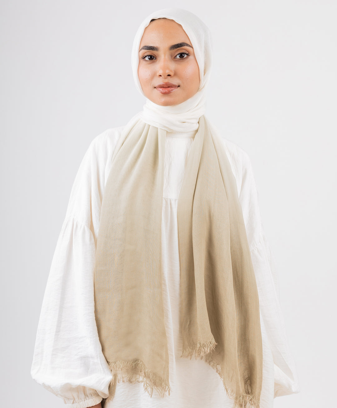 Gradient Cotton Scarf
