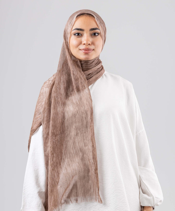 Rumpled Cotton Scarf