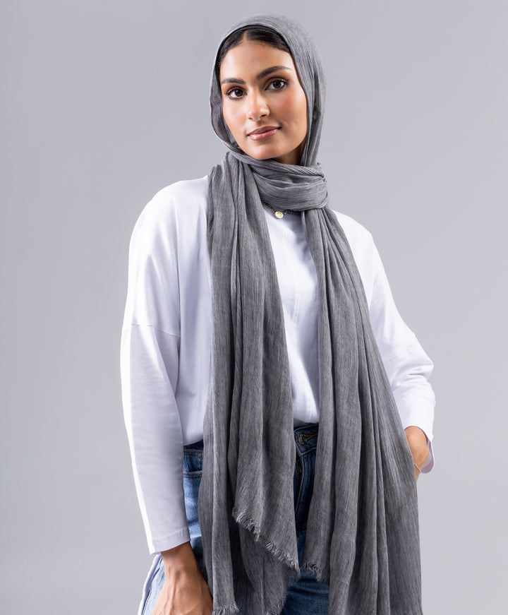 Marble Linen Scarf