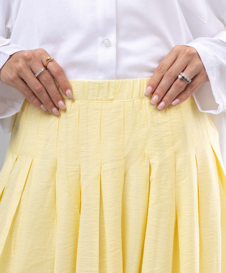 Flow Linen Skirt