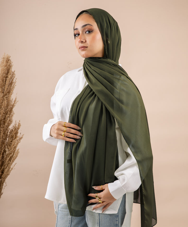 Chiffon Crinkle Scarf