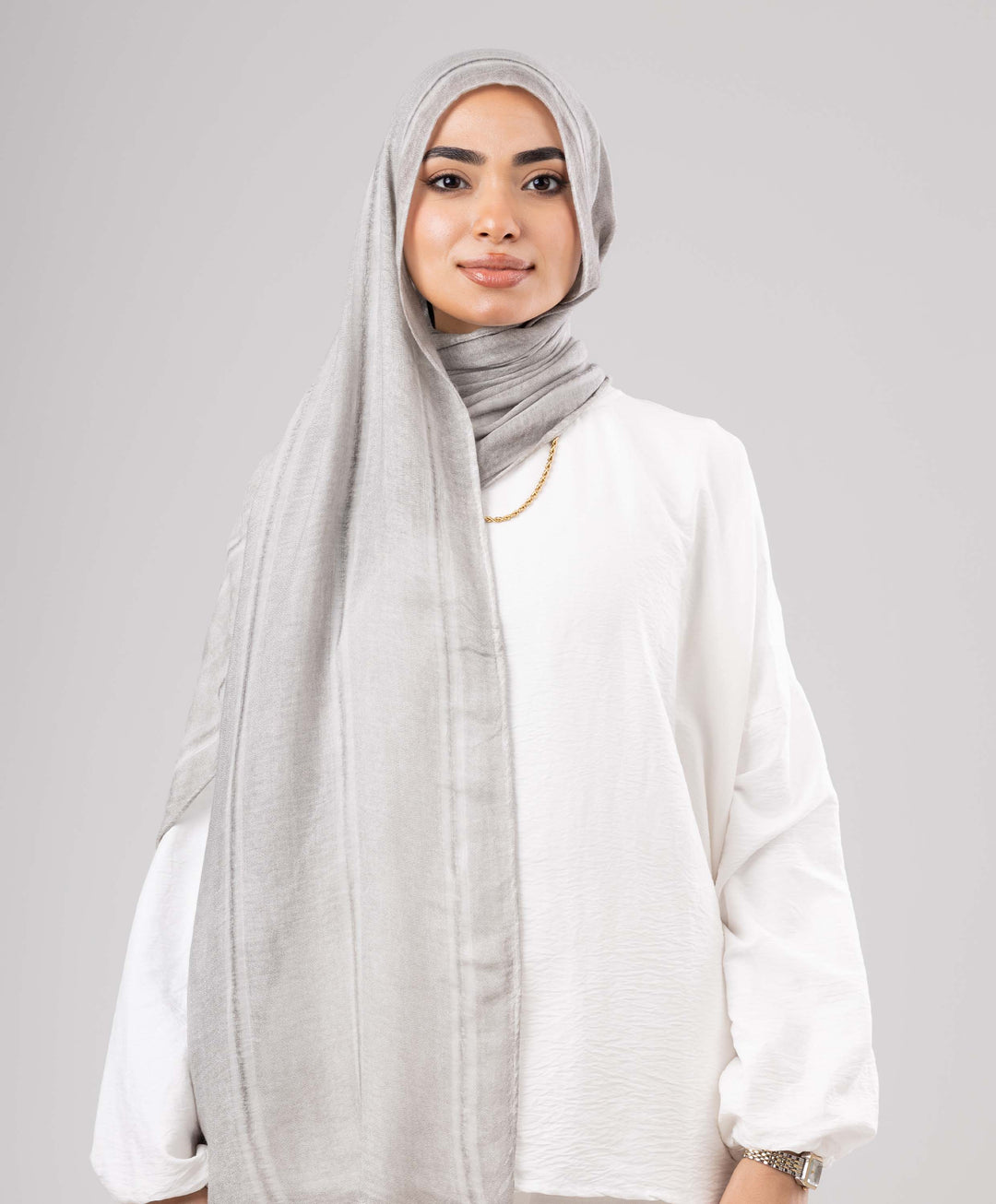 Hazy Linen Marble Scarf