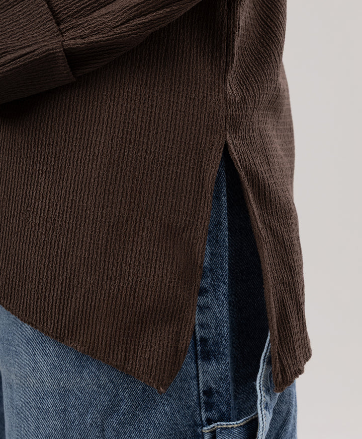 Cozy Ribbed Shirt