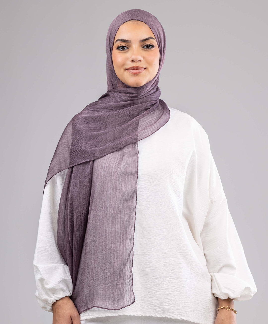 Lined Chiffon Scarf
