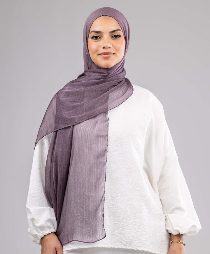 Lined Chiffon Scarf