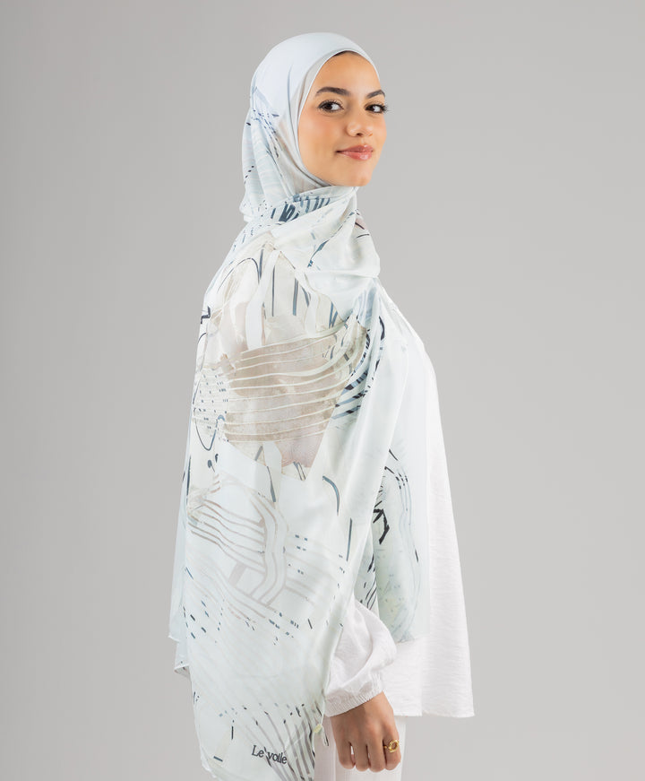 Skyline Chiffon Scarf