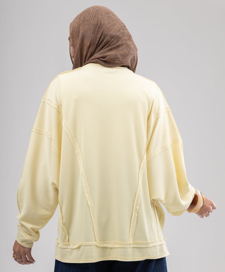 Seamline Cotton Shirt