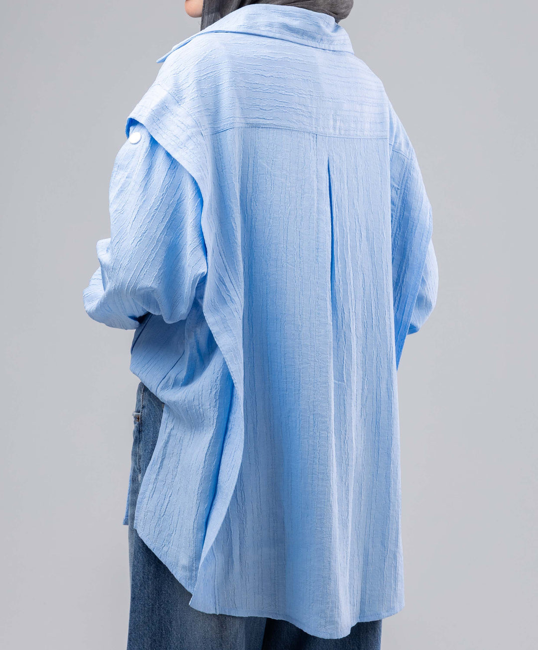 Buttoned Crushed Shirt