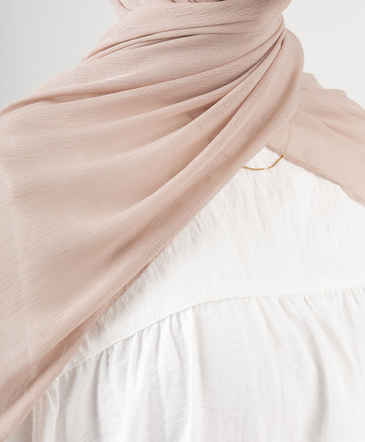 Elegance Crinkle Chiffon Scarf