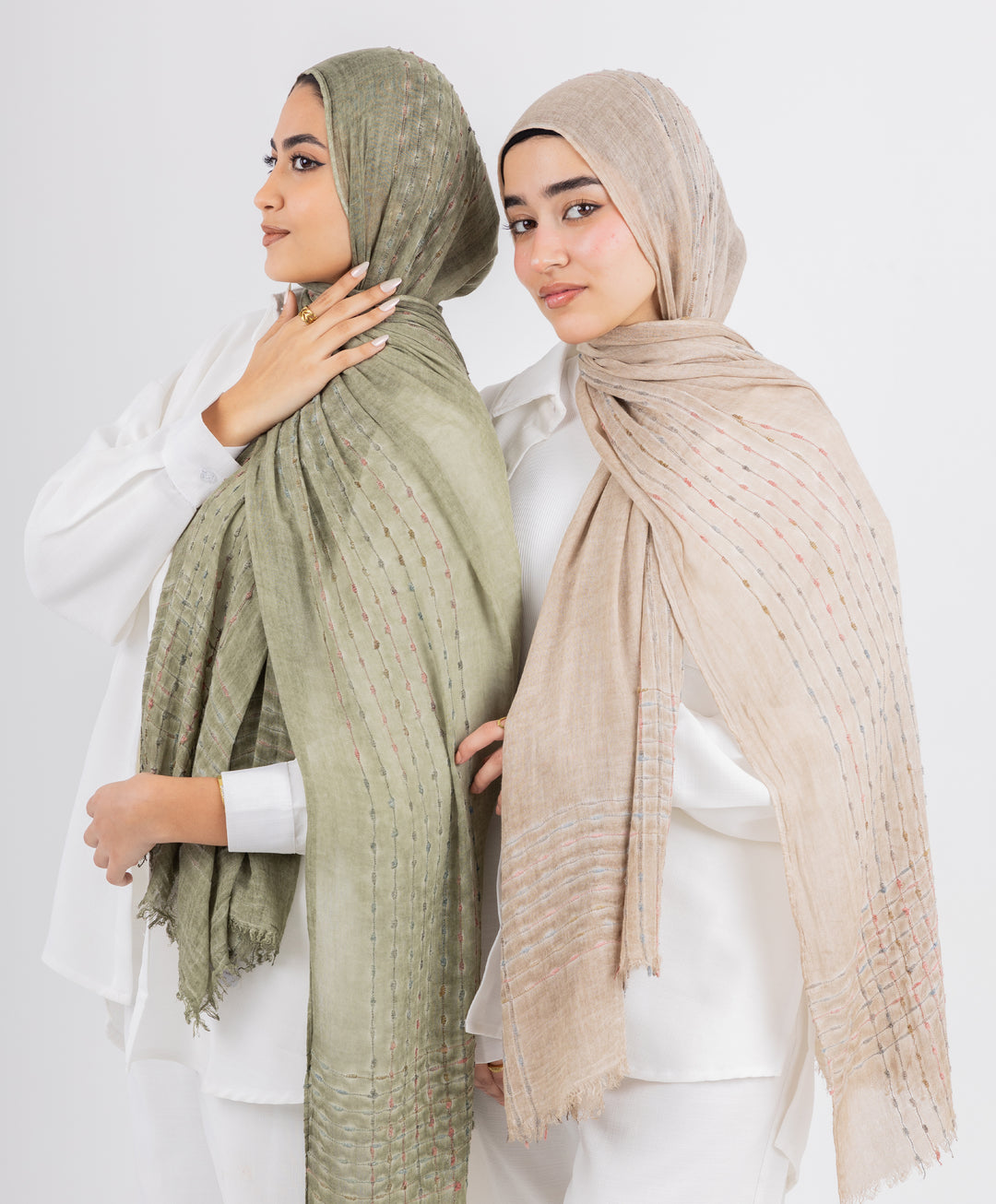 Combo Linen Scarf