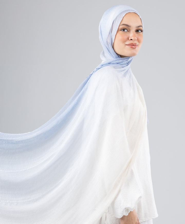 Soft Gradient Cotton Scarf