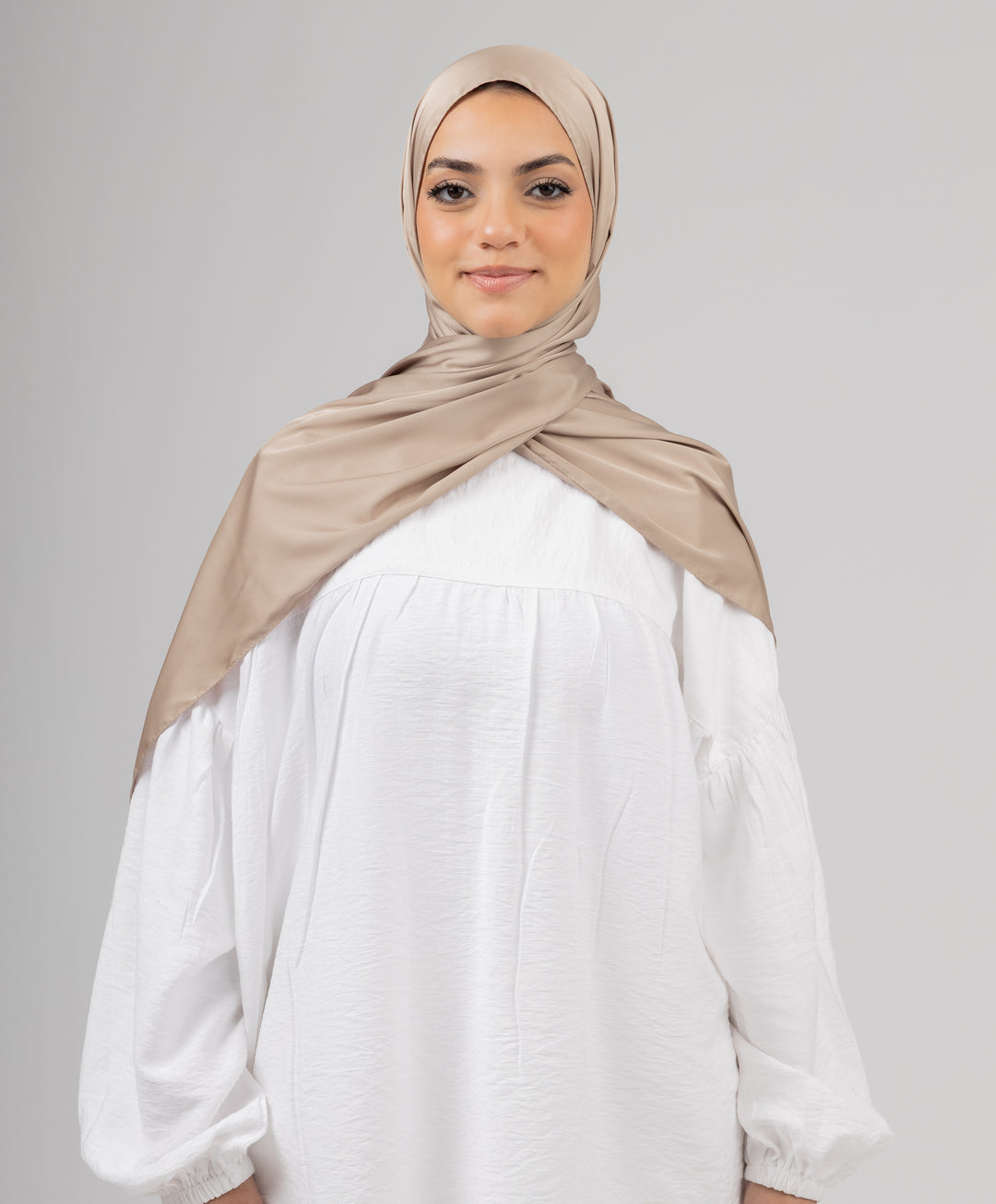 Plain Pure Silk Scarf