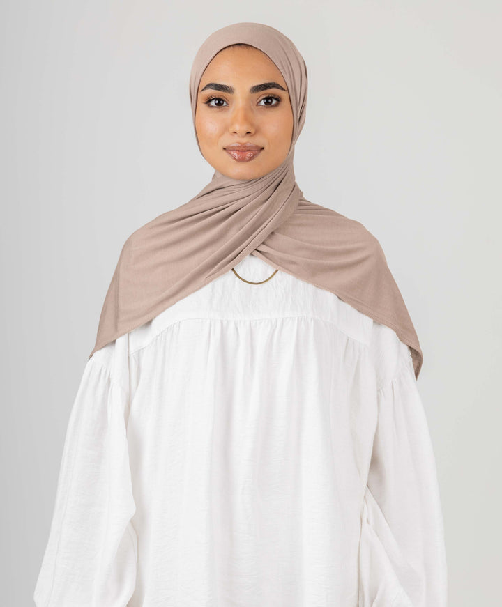 Plain Cotton Lycra Scarf