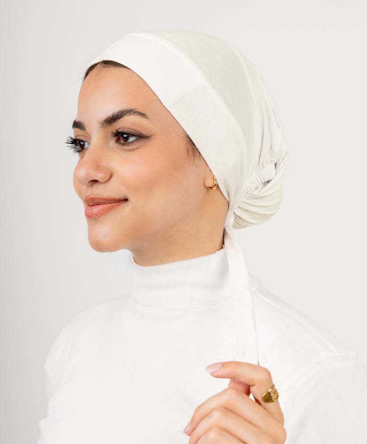 Cotton Kuwaiti with Tie-Back