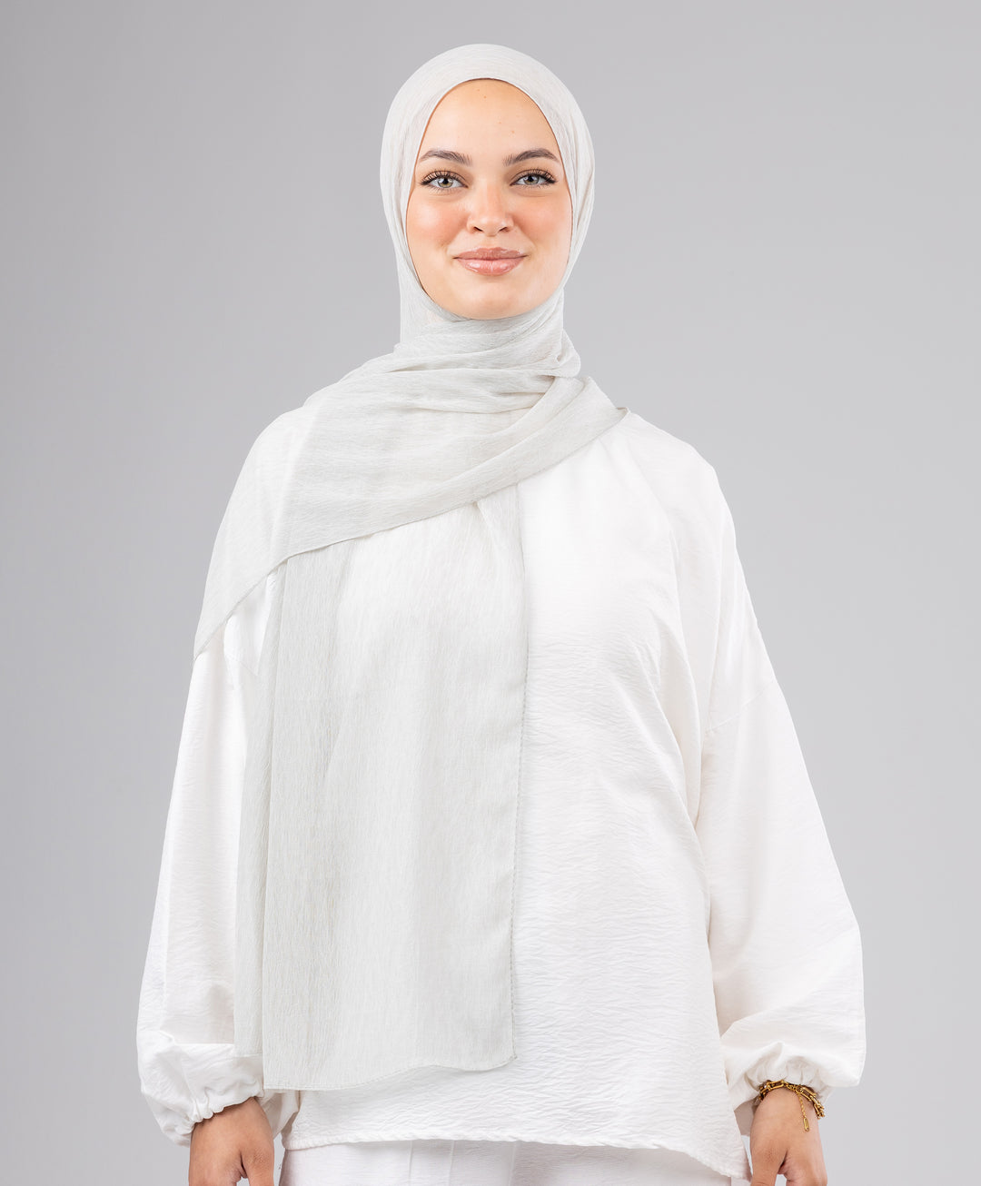 Ruffle Chiffon Scarf