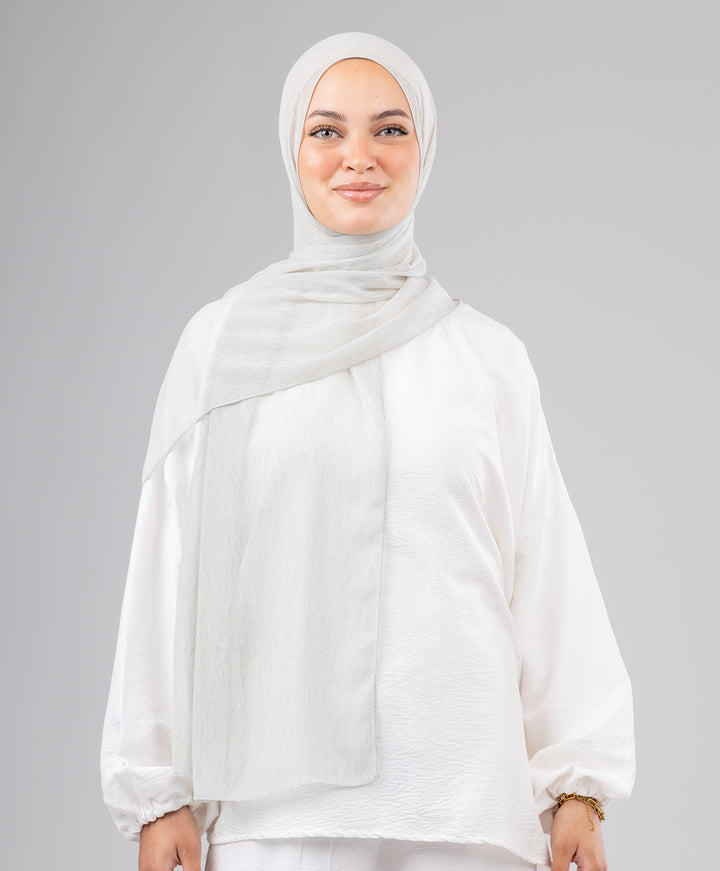 Ruffle Chiffon Scarf