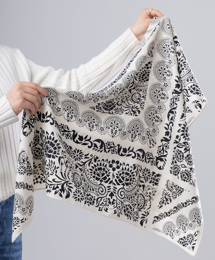 Luxury Silk Square Scarf