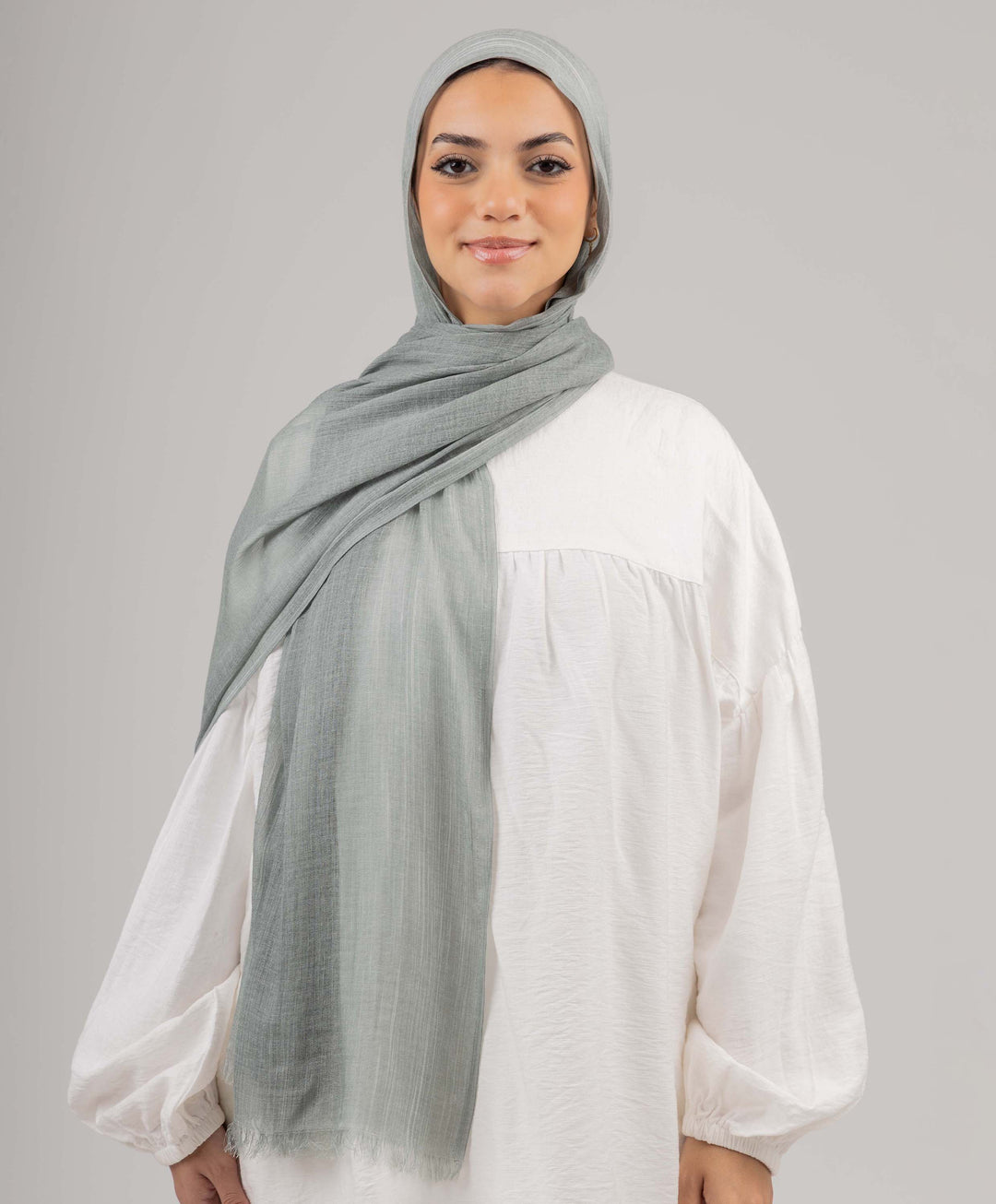 Cozy Marble Linen Scarf