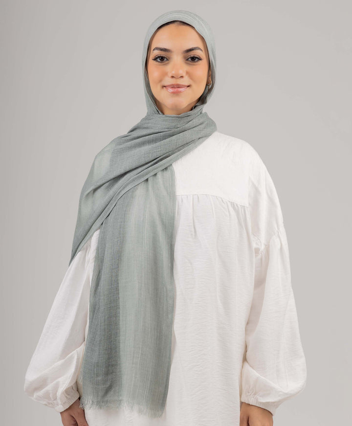 Cozy Marble Linen Scarf