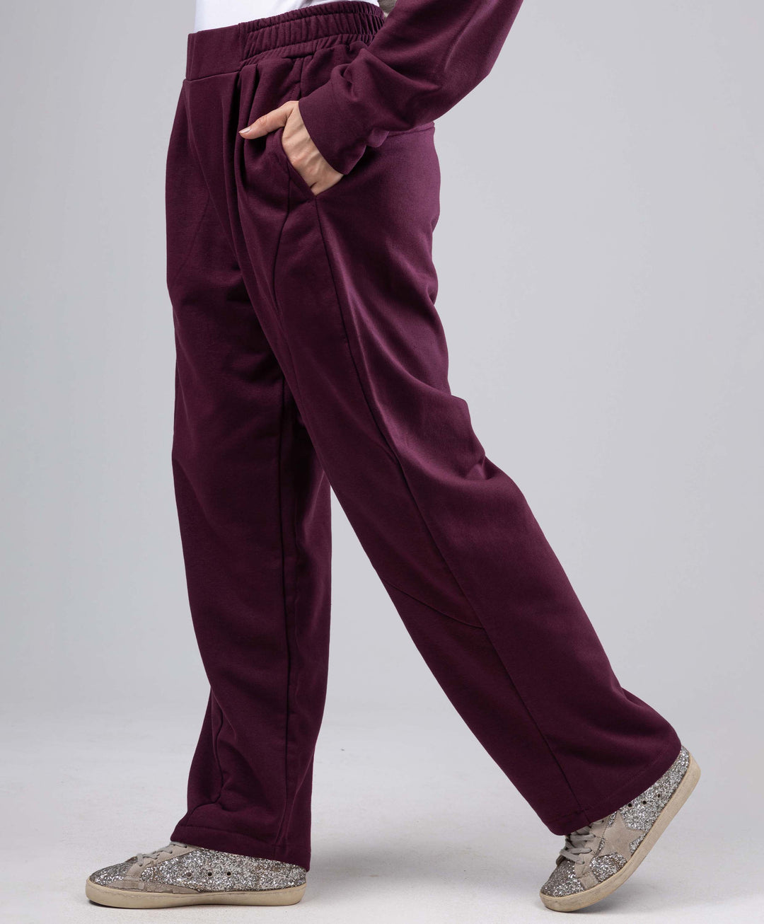 Relaxed Melton Pants