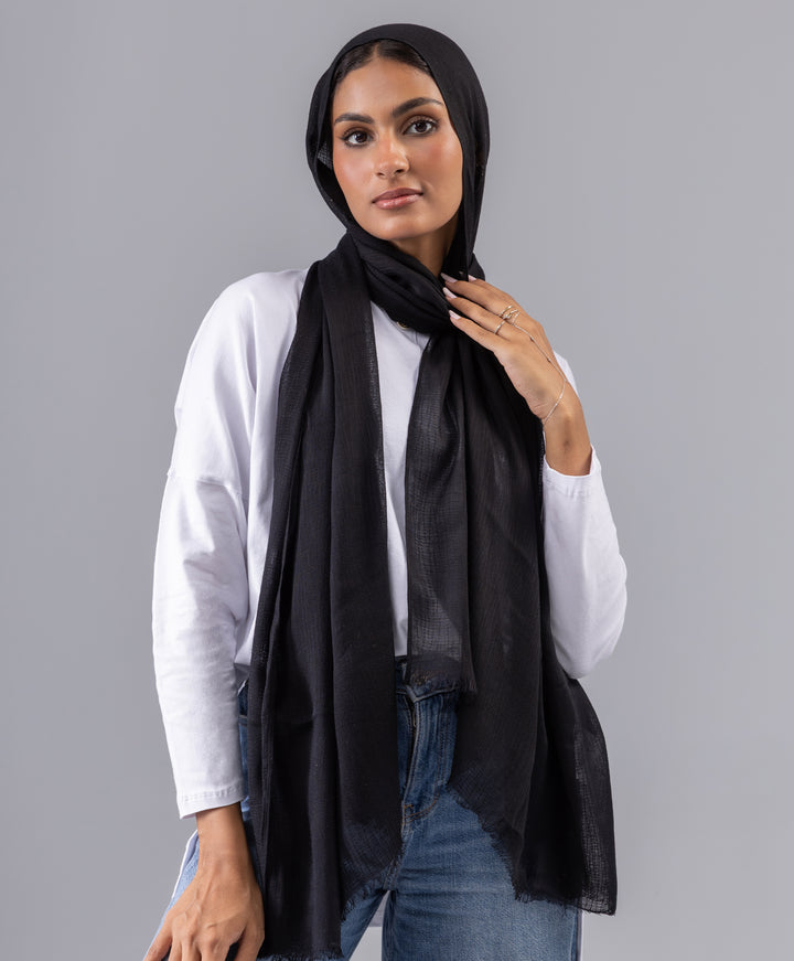 Bubbly Linen Scarf