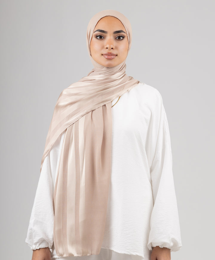 Splendor Satin Chiffon Scarf