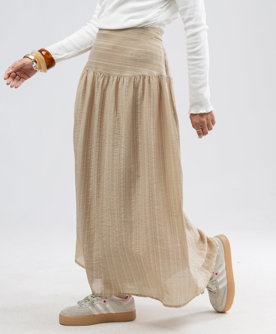 Boho Linen Skirt