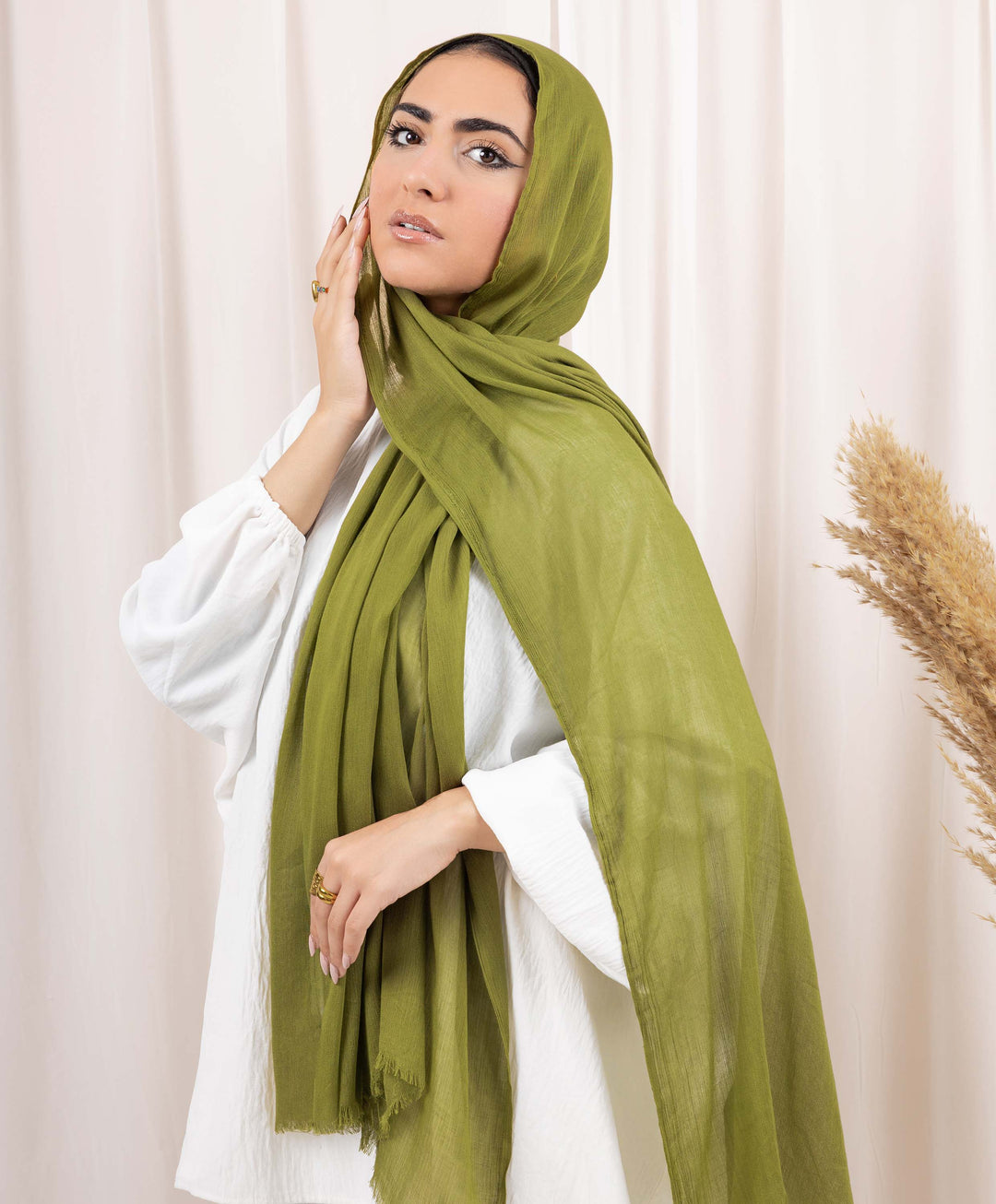 Cotton Crinkle Scarf