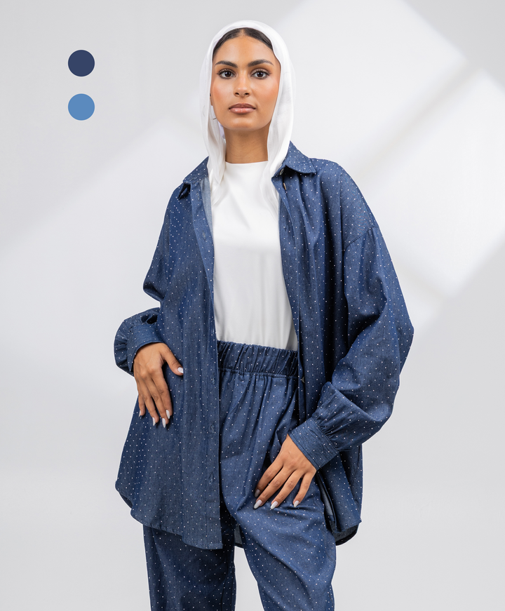 Bling Denim Shirt