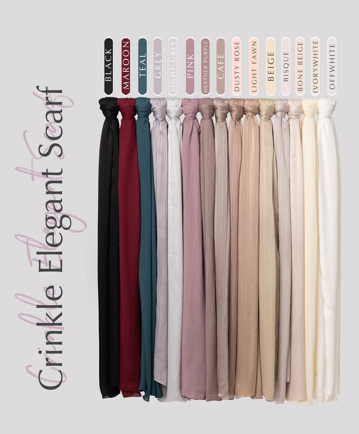 Crinkle Elegant Scarf