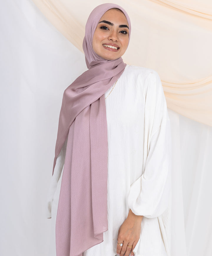 Dots Crinkle Silk Scarf