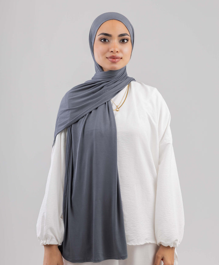 Plain Cotton Lycra Scarf