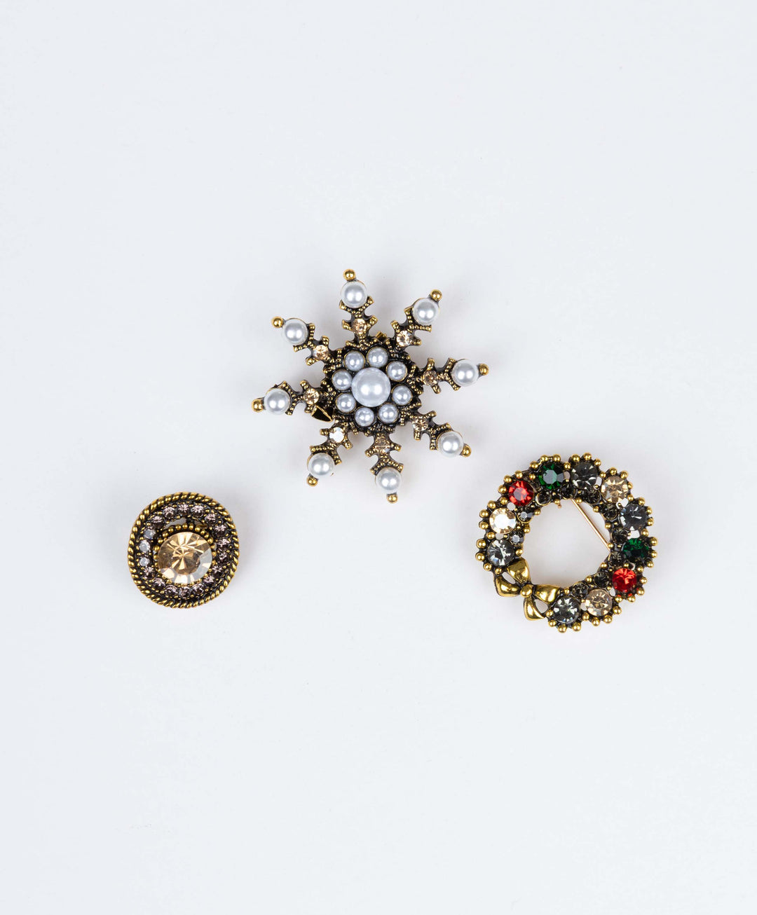 Holly Brooch