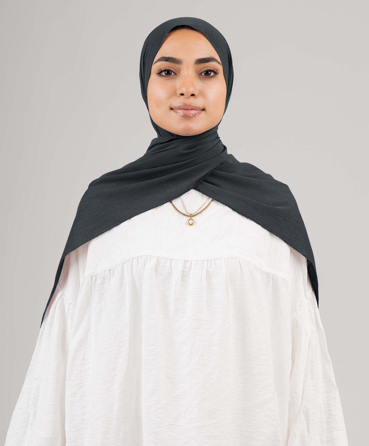 Dots Crinkle Chiffon Scarf