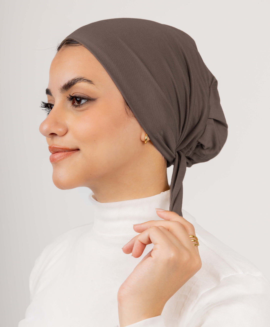 No Thread Underscarf with Tie-Back