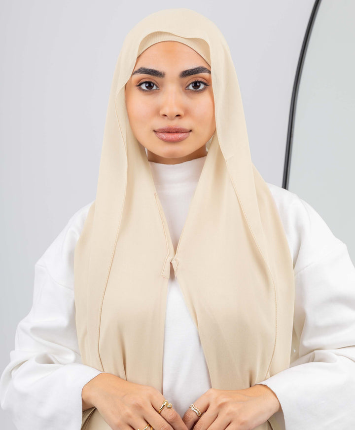 Ready Wrap Chiffon Magnetic Scarf