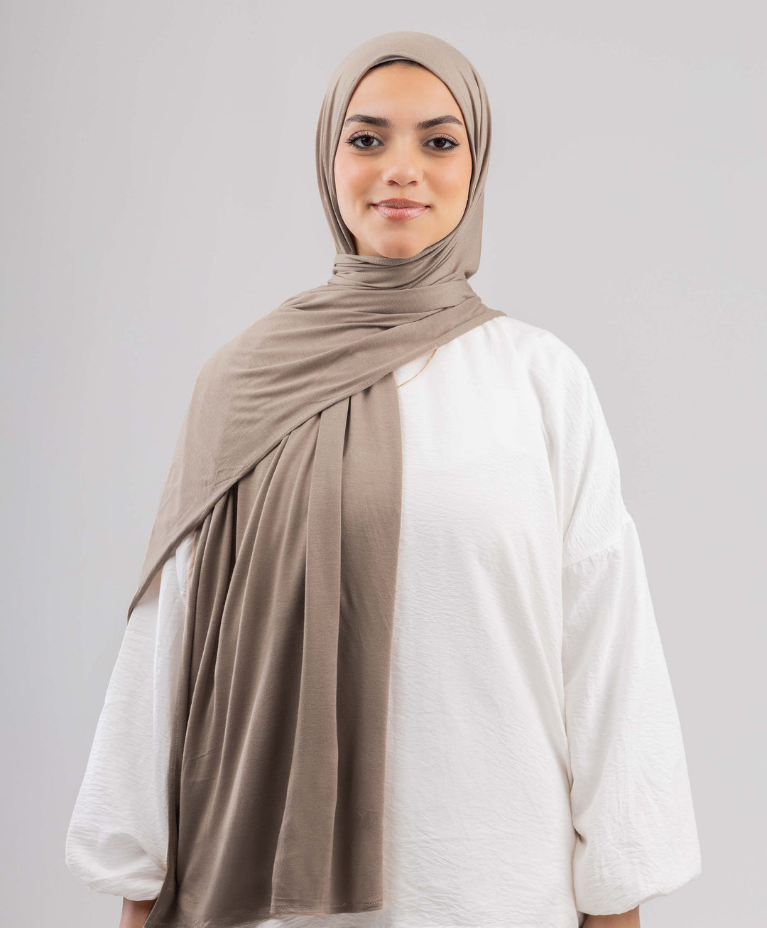 Plain Cotton Lycra Scarf