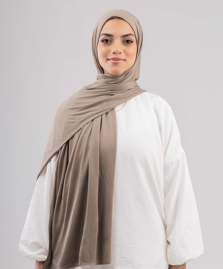 Plain Cotton Lycra Scarf