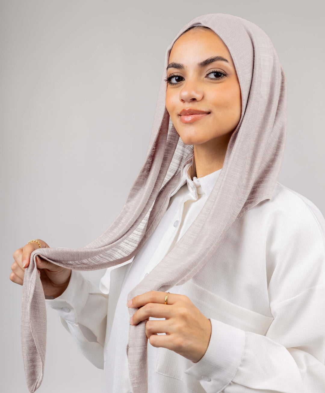 Kuwaiti Easy Opened Wrap Scarf