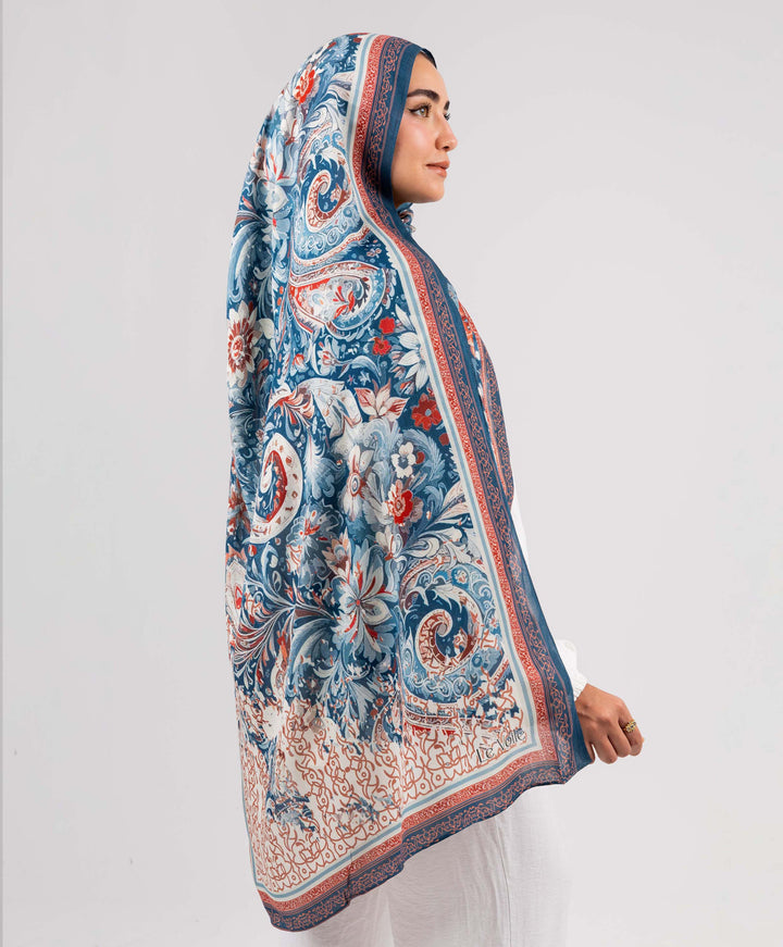 Vintage Bloom Modal Scarf
