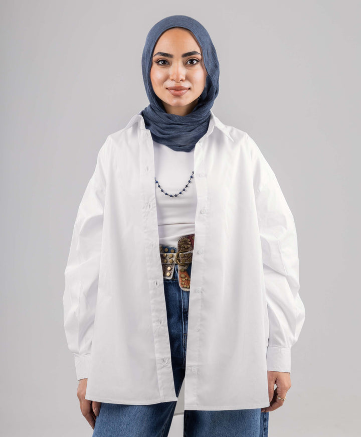 Oversized Poplin Shirt