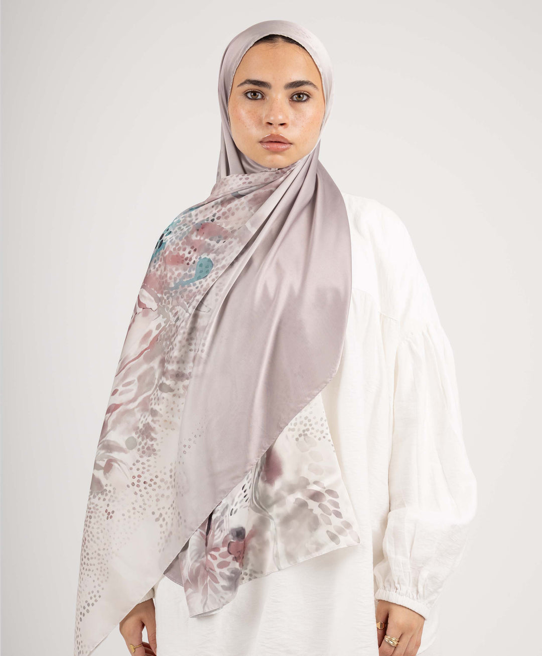 Twilight Flora Silk Scarf