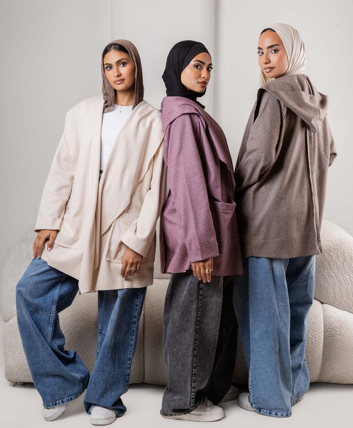 Aura Hooded Cardigan