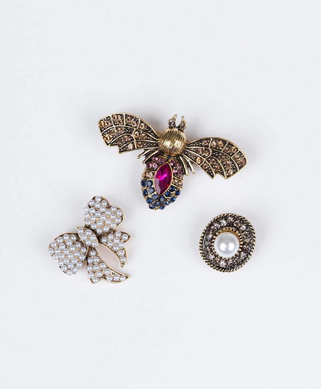 Plum Brooch