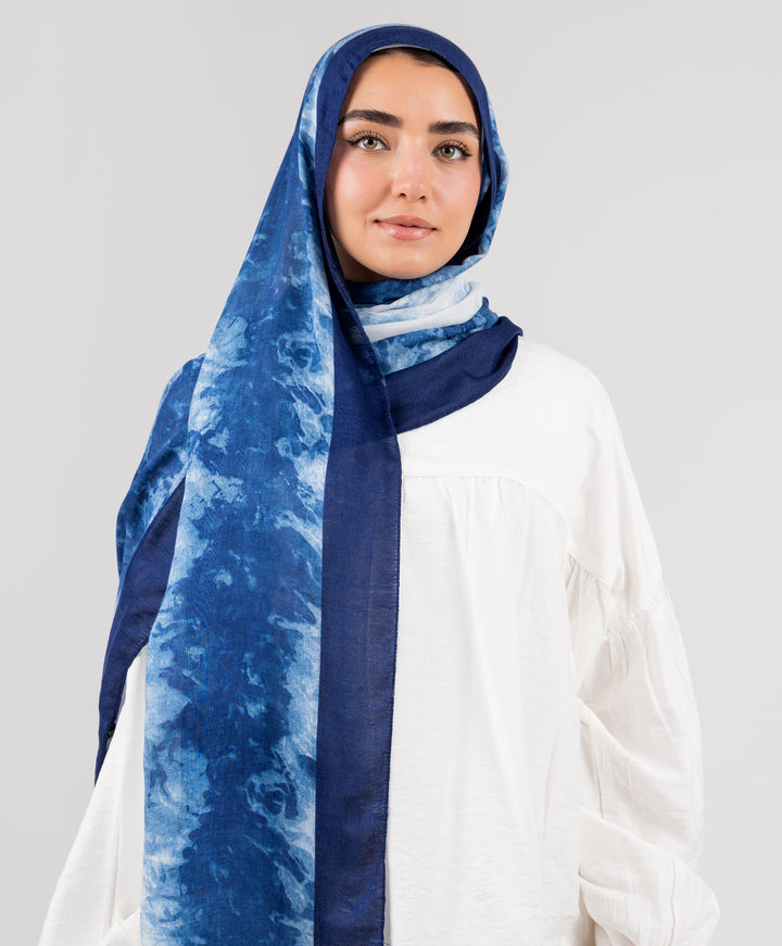Azure Clouds Modal Scarf